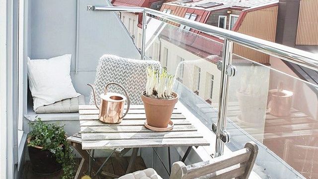 Comment décorer un petit balcon ?